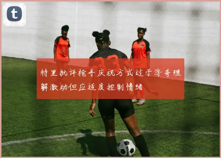 特里批评枪手庆祝方式过于浮夸理解激动但应适度控制情绪