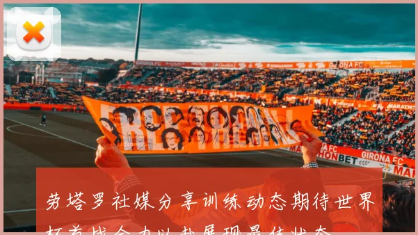 劳塔罗社媒分享训练动态期待世界杯首战全力以赴展现最佳状态