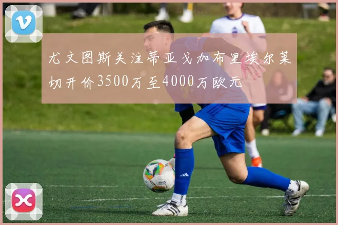尤文图斯关注蒂亚戈加布里埃尔莱切开价3500万至4000万欧元